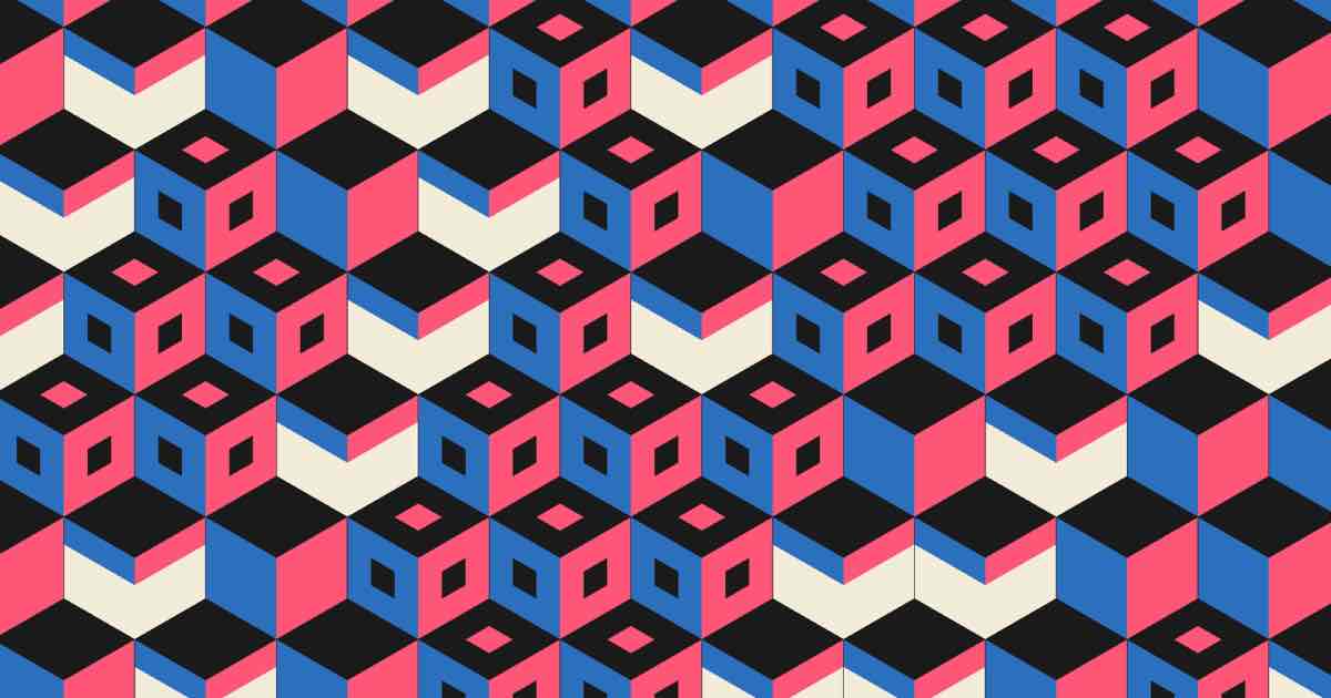 Screenshot of Isogrid: Free isometric motif editor and Wang-tile pattern generator. Design cube motifs, compose grids, export SVG for plotters or PNG for social.