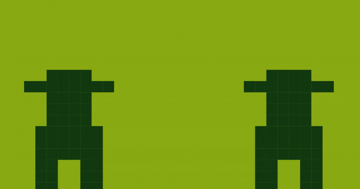 Screenshot of Ready Steady Bang: Quick-draw reflex duel with retro GameBoy styling. Test your reaction time in a western standoff — a free alternative to quick-draw and reaction test apps.
