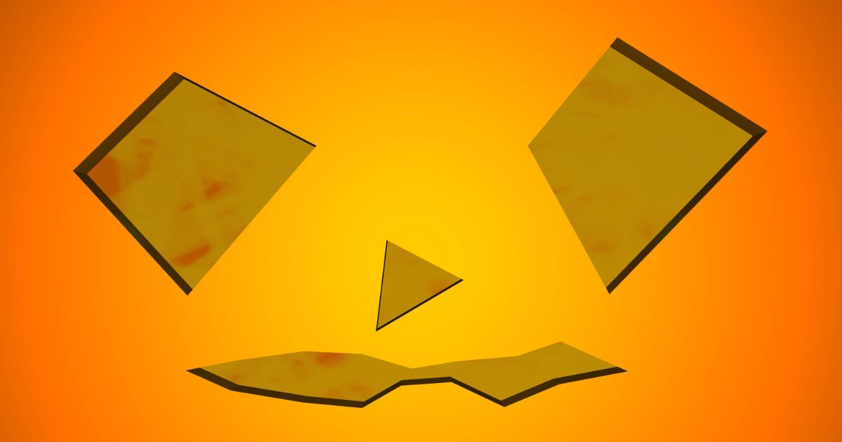 Screenshot of Scream Saver: 3D Jack-o'-Lantern carving tool for Halloween. Design custom pumpkin faces with interactive depth carving — share and export spooky designs.