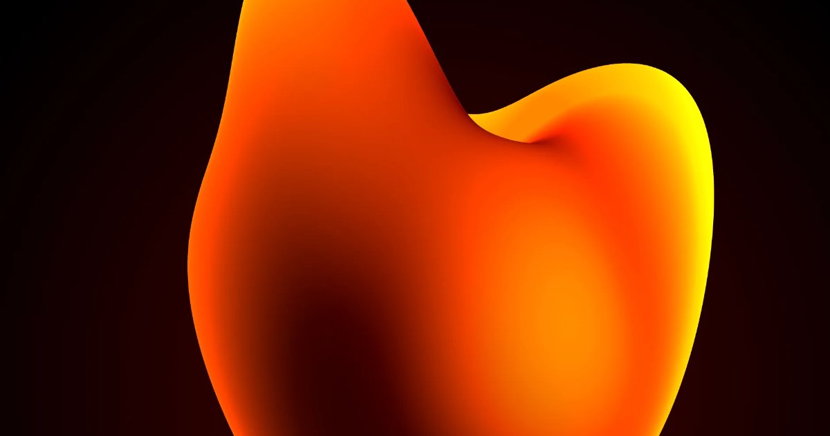 Screenshot of The Blob: Interactive 3D blob simulator. Customize organic metaball geometry with physics and color — a satisfying morphing toy using raymarched implicit surfaces.